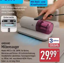 Aldi Nord AMBIANO Milbensauger Angebot