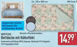 Aldi Nord NOVITESSE Bettdecke mit Kühleffekt Angebot