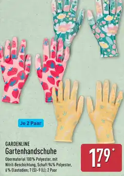 Aldi Nord GARDENLINE Gartenhandschuhe Angebot