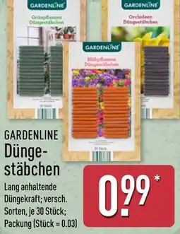 Aldi Nord GARDENLINE Düngestäbchen Angebot