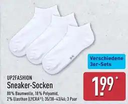Aldi Nord UP2FASHION Sneaker-Socken Angebot