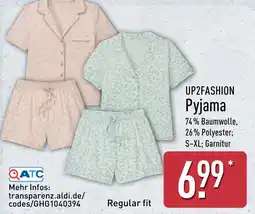 Aldi Nord UP2FASHION Pyjama Angebot