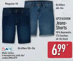 Aldi Nord UP2FASHION Jeans- Shorts Angebot