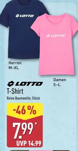 Aldi Nord LOTTO T-Shirt Angebot