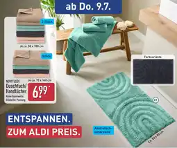 Aldi Nord NOVITESSE Duschtuch/ Handtücher Angebot