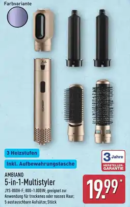Aldi Nord AMBIANO 5-in-1-Multistyler Angebot