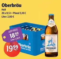 Getränke Hoffmann Oberbräu Hell Angebot