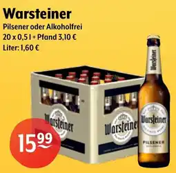 Getränke Hoffmann Warsteiner Pilsener oder Alkoholfrei Angebot