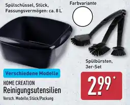Aldi Nord HOME CREATION Reinigungsutensilien Angebot
