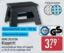Aldi Nord HOME CREATION Klapptritt Angebot