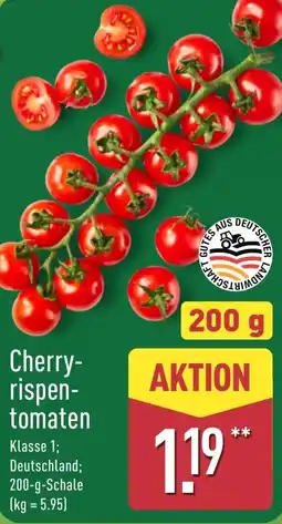 Aldi Nord Cherryrispentomaten Angebot