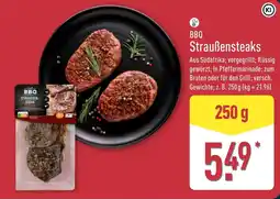 Aldi Nord BBQ Straußensteaks Angebot