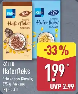 Aldi Nord KÖLLN Haferfleks Angebot