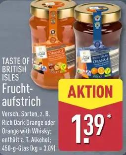Aldi Nord TASTE OF BRITISH ISLES Fruchtaufstrich Angebot