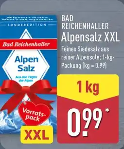 Aldi Nord BAD REICHENHALLER Alpensalz XXL Angebot