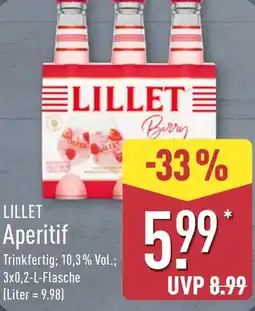 Aldi Nord LILLET Aperitif Angebot