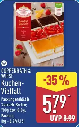 Aldi Nord COPPENRATH & WIESE Kuchen- Vielfalt Angebot