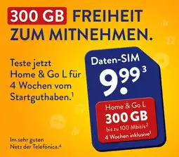 Aldi Nord Daten-SIM Angebot
