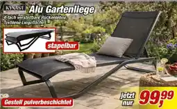 Posten Börse KYNAST Alu Gartenliege Angebot