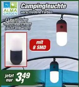 Posten Börse ALMA GARDEN Campingleuchte Angebot