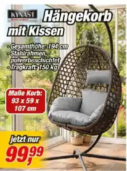 Posten Börse Kynast Hängekorb mit Kissen Angebot