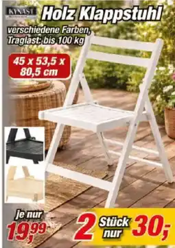 Posten Börse KYNAST Holz Klappstuhl Angebot