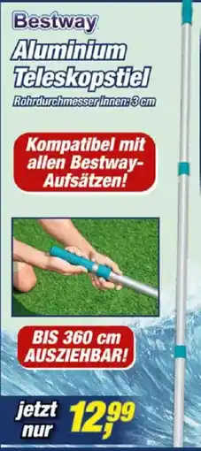 Posten Börse Bestway Aluminium Teleskopstiel Angebot