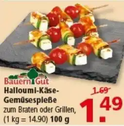 Multi Markt Bauerni Gut Halloumi-Käse Gemüsespieße Angebot