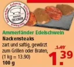 Multi Markt Nackensteaks Angebot