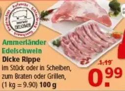 Multi Markt Dicke Rippe Angebot