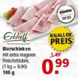 Multi Markt Eckhoff Bierschinken Angebot