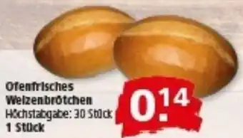 Multi Markt Ofenfrisches Welzenbrötchen Angebot