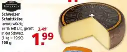 Multi Markt Kaltbach schweizer schnittkäse Angebot