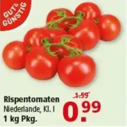 Multi Markt Gut & günstig Rispentomaten Angebot