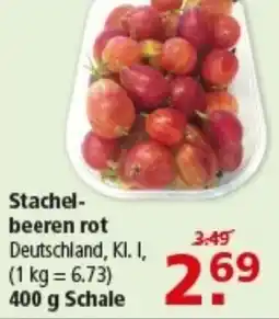 Multi Markt Stachelbeeren rot Angebot