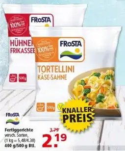 Multi Markt Frosta fertiggerichte Angebot
