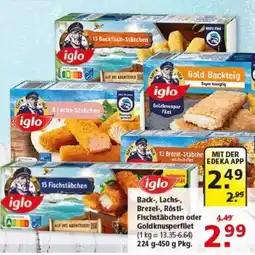 Multi Markt iglo Back-, Lachs-, Brezel-, Rösti- Fischstäbchen oder Gold knusperfilet Angebot