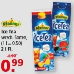 Multi Markt Pfanner Ice Tea Angebot