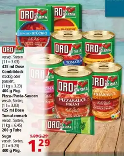 Multi Markt Oro di Parma Sugo Angebot