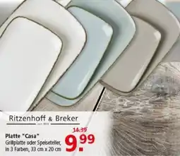 Multi Markt Ritzenhoff & Breker Platte Casa Angebot