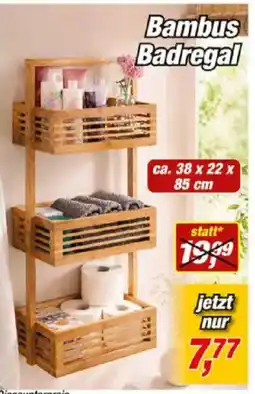 Posten Börse Bambus Badregal Angebot