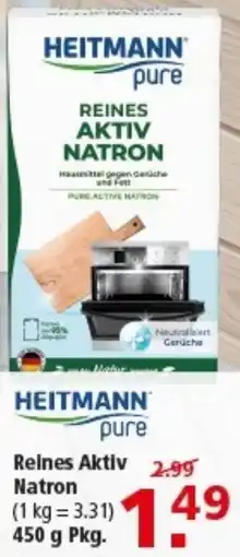 Multi Markt Heitmann pure reines aktiv natron Angebot
