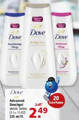 Multi Markt Dove Advanced Duschgel Angebot