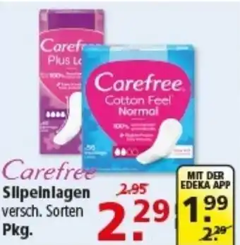 Multi Markt Carefree Slipeinlagen Angebot
