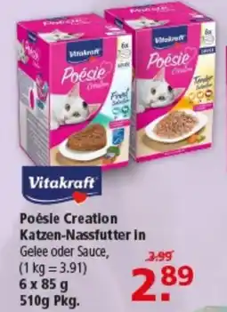 Multi Markt Vitakraft Poésie Creation Katzen-Nassfutter in Angebot
