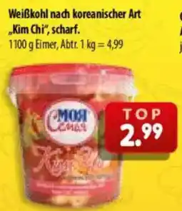 Mix Markt Weiẞkohl nach koreanischer Art Kim Chi, scharf. Angebot