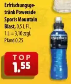 Mix Markt Erfrischungsgetränk Powerade Sports Mountain Blast Angebot