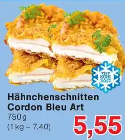 Wiglo Wunderland Hähnchenschnitten Cordon Bleu Art Angebot