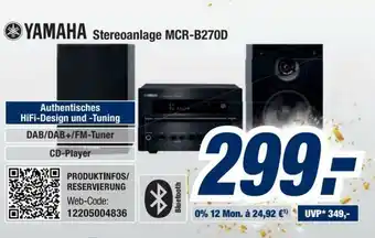 Expert Bening Yamaha Stereoanlage | MCR-B270D Angebot
