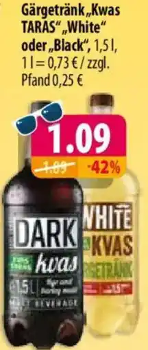 Mix Markt Gärgetränk ,,Kwas TARAS",,White" oder Black Angebot